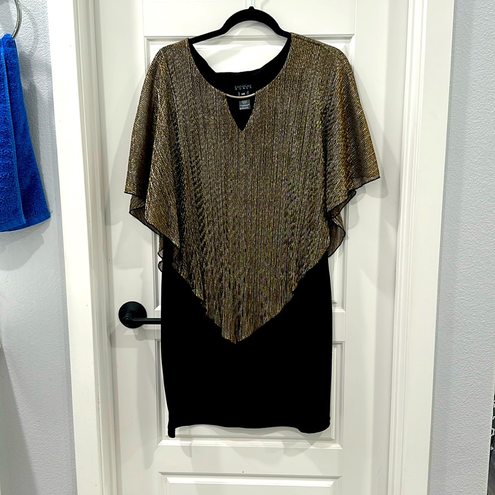 Black cocktail dress
